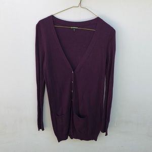 ☀️ Express Long Purple Cardigan | S